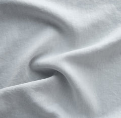 Austin Queen Bed Skirt from Bella Notte Linens in the color Cloud.