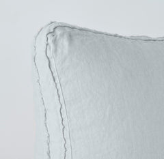 Austin Deluxe Sham from Bella Notte Linens in the color Cloud.