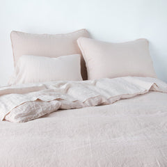 Austin Duvet from Bella Notte Linens in the color Pearl.