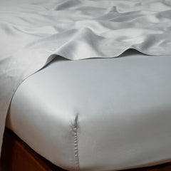 Bria Fitted Cloud in White from Bella Notte Linens.