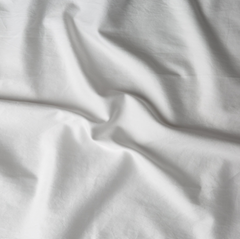 Bria King Pillowcase from Bella Notte Linens in Winter White.