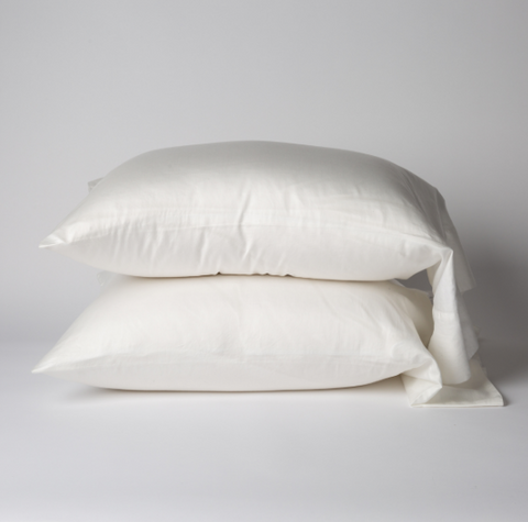 Bria Pillowcase (Single) - Winter White - King