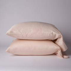 Bria Standard Pillowcase from Bella Notte Linens in the color Pearl.