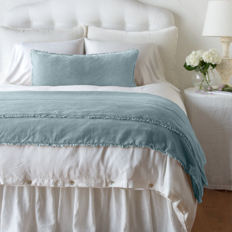 Carmen Throw Blanket - Cloud