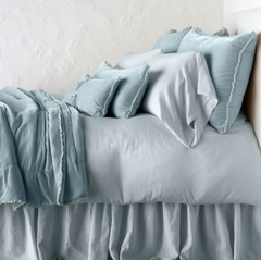 Carmen Throw Blanket in Cloud from Bella Notte Linens