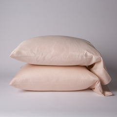 Bria Pillowcase in Pearl from Bella Notte Linens.