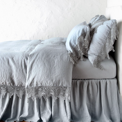 Standard Frida Pillowcase in Mineral from Bella Notte Linens