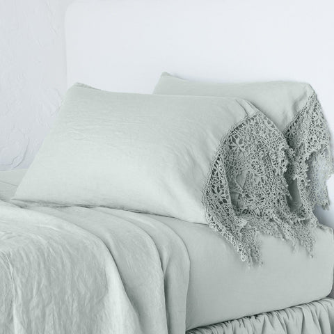 Frida Pillowcase - Eucalyptus - Standard