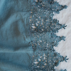 Frida Pillowcases from Bella Notte Linens in the color Cenote.