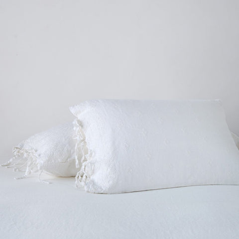 Ines Standard Sham - White