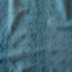 Ines Sham from Bella Notte Linens in the color Cenote.
