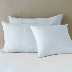Ines Sham from Bella Notte Linens in the color Cloud.
