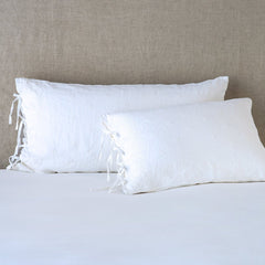 Ines Sham from Bella Notte Linens in the color White.