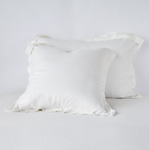 Linen Deluxe Sham - Winter White