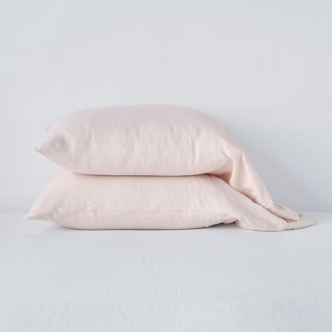 Linen Pillowcase - Pearl - King