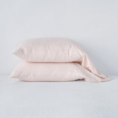 Linen King Pillowcase in Pearl from Bella Notte Linens