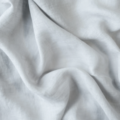 Linen Whisper Queen Bed Skirt in Cloud from Bella Notte Linens