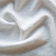 Linen Whisper Standard Pillowcase in White from Bella Notte Linens