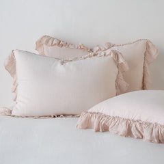 Linen Whisper Standard Sham in Pearl from Bella Notte