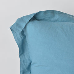 Linen Sham from Bella Notte Linens in the color Cenote.