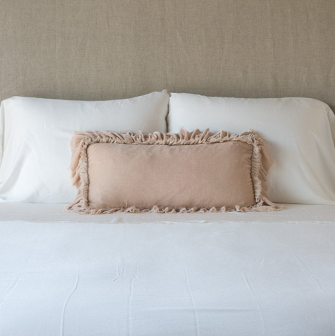 Loulah Accent Pillow - Pearl