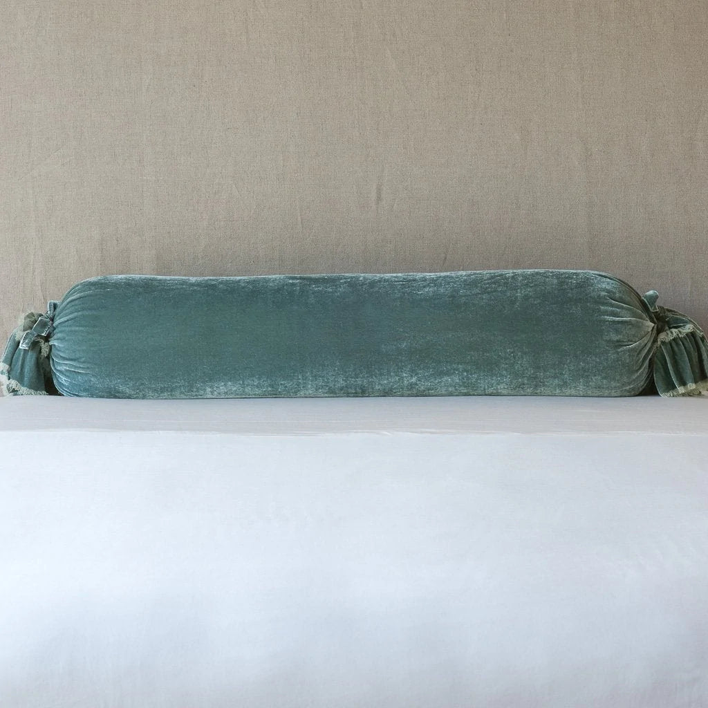 Loulah Bolster in Eucalyptus from Bella Notte Linens