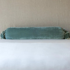 Loulah Bolster in Eucalyptus from Bella Notte Linens