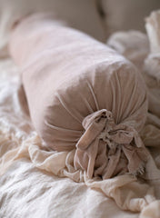 Loulah Bolster in Pearl from Bella Notte Linens