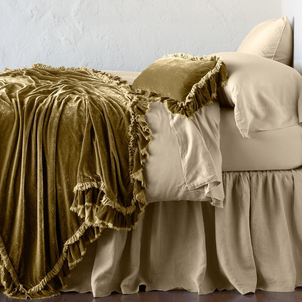 Loulah Large Throw Blanket in Honeycomb from Bella Notte Linens