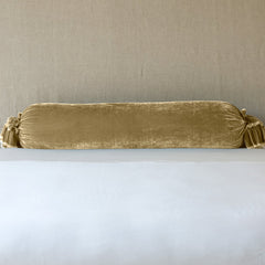 Loulah Bolster from Bella Notte Linens in the color Honeycomb.