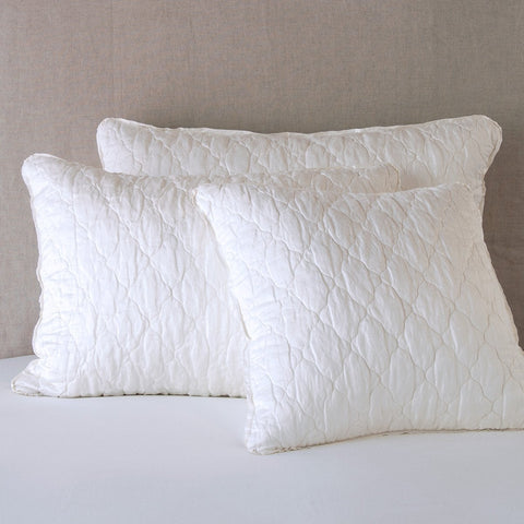 Luna Euro Sham - Winter White