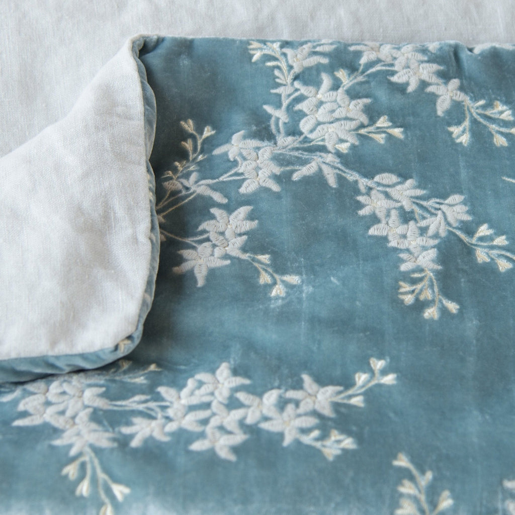 Lynette Bed End in Cloud from Bella Notte Linens