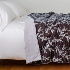 Lynette Bed End in Moonlight from Bella Notte Linens