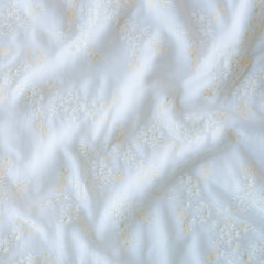 Lynette Fabric in White from Bella Notte Linens