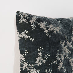 Lynette 24x24 Throw Pillow from Bella Notte Linens in the color Fog.