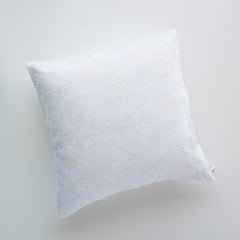 Lynette 24x24 Throw Pillow from Bella Notte Linens in the color White.
