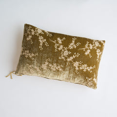 Lynette Accent Pillow from Bella Notte Linens in the color Honeycomb. 