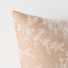 Lynette Accent Pillow from Bella Notte Linens in the color Pearl. 