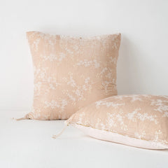 Lynette Euro Sham in Pearl from Bella Notte Linens