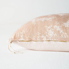 Lynette Euro Sham in Pearl from Bella Notte Linens