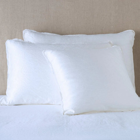 Paloma Deluxe Sham - White