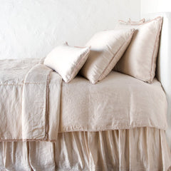 King Paloma Duvet Cover in Pearl from Bella Notte Linens