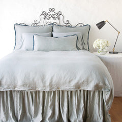 Paloma Euro Sham in Mineral from Bella Notte Linens