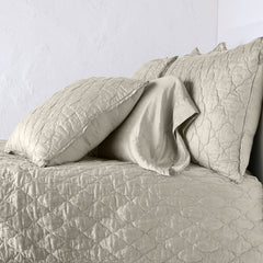 Paloma King Pillowcase in Fog from Bella Notte Linens