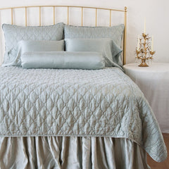Paloma King Pillowcase in Mineral from Bella Notte Linens