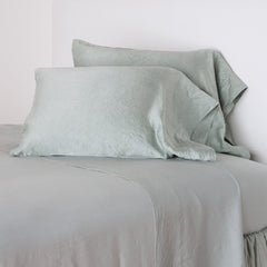 Paloma King Pillowcase in Mineral from Bella Notte Linens