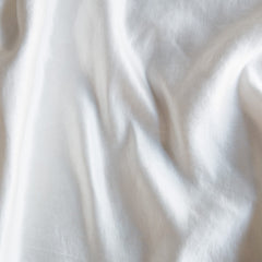 Taline Bed End from Bella Notte Linens in the color Winter White. 
