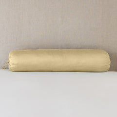 Paloma Bolster from Bella Notte Linens in the color Honeycomb.