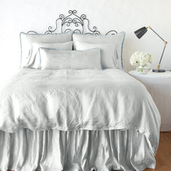 Paloma Shams from Bella Notte Linens in the color Cloud.