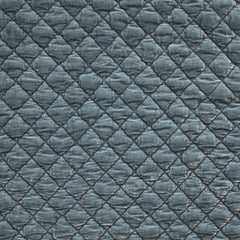 Silk Velvet Quilted Deluxe Sham in Cloud from Bella Notte Linens